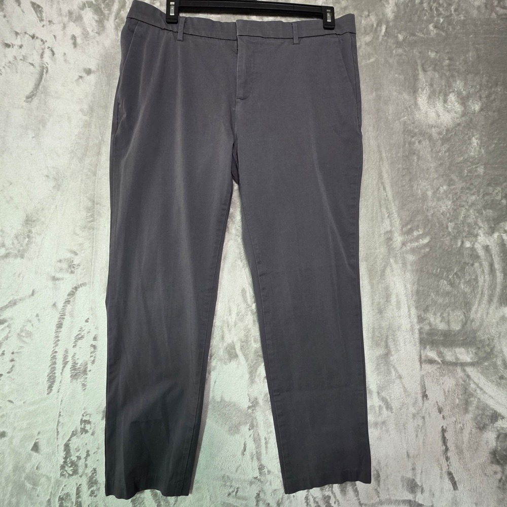 Dockers Smart 360 Tech Slim Fit Chino Pants Mens 38x32 Gray S40196 Stretch